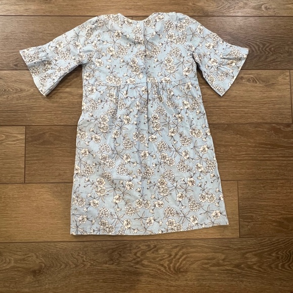 Classic Whimsy Girls Olivia Dress, Light Blue, Floral, Size 8, Spring, Easter - Picture 9 of 10